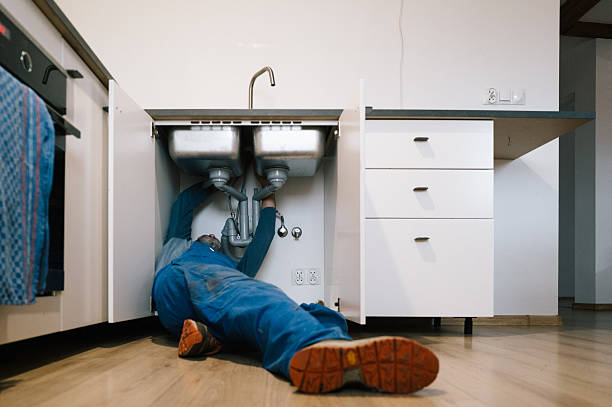 Professional Drain Cleaning technician working in Henderson, NV